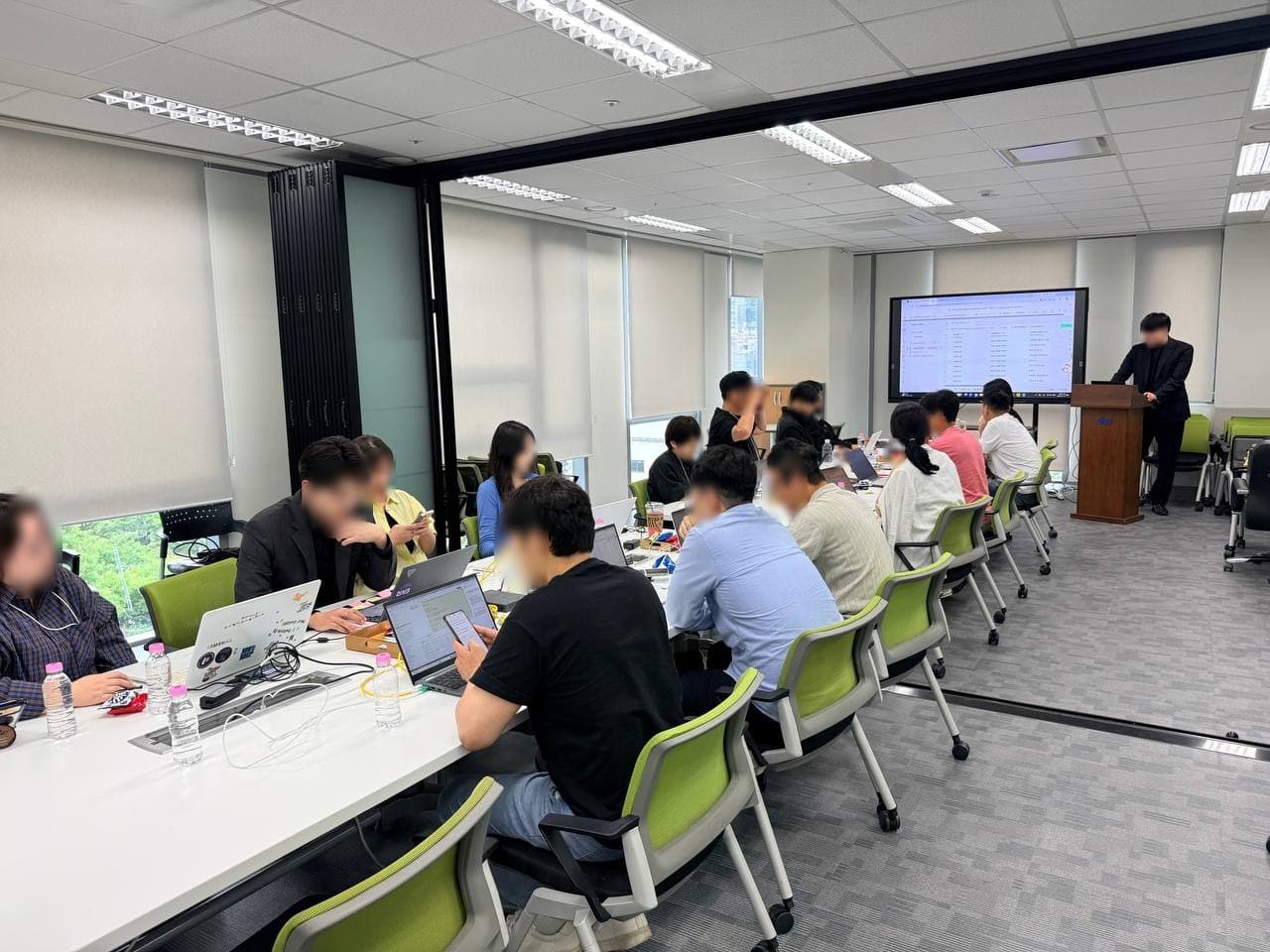KT ENA AI 에이전트 교육 현장